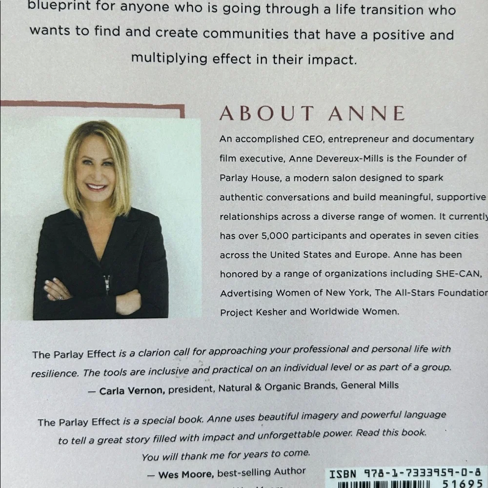 The Parlay Effect: How Female Connection Can Change the World. NWOT